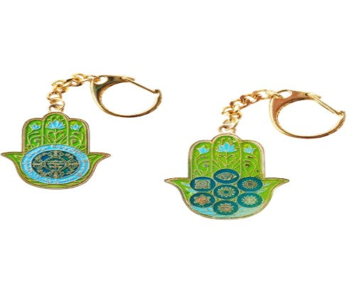 Amuleto de fuerza vital de la mano Hamsa