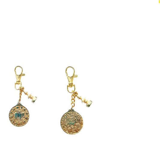 Moneda de toro y zodiaco